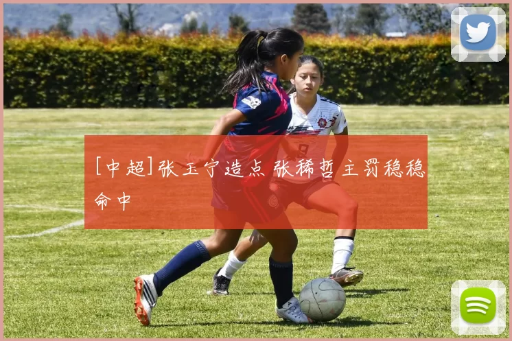 [中超]张玉宁造点 张稀哲主罚稳稳命中