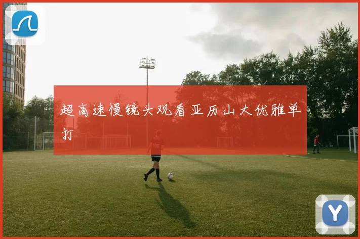 超高速慢镜头观看亚历山大优雅单打